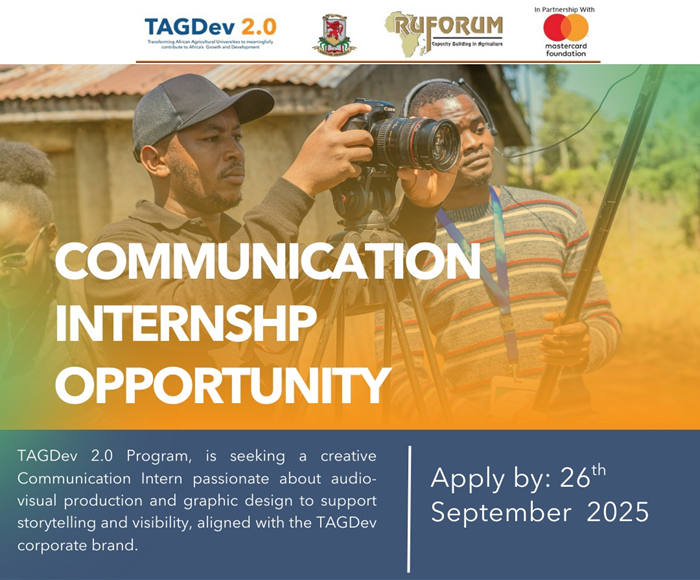 Internal Call: Recruitment of a Communication Intern